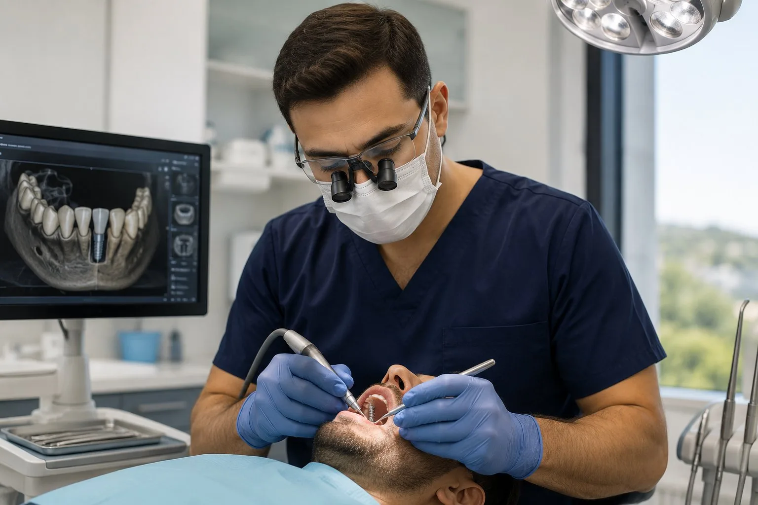 Immediate Implant Placement Right After Tooth Extraction